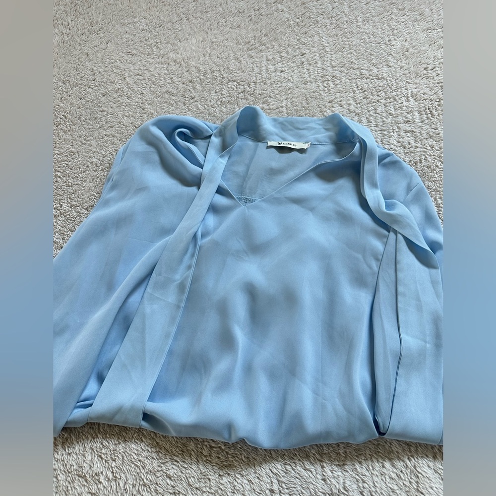 Blue Long sleeve Blouse XL - Pink version in closet for picture reference